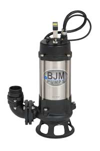 BJM SK08C, 201463, 1HP, 230V, 3 Phase, Cast Iron, Shredder Pump