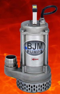 BJM JX400SSF, 201636, 0.5HP, 230V, 1 Phase, High Temperature/High Endurance 316 Stainless Steel Pump