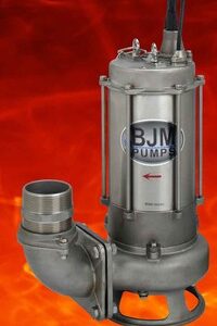 BJM SKX15CSSF, 200804, 2HP, 460V, 3 Phase, High Temperature/High Endurance 316 Stainless Steel Shredder Pump