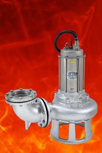 BJM SX75CSSF, 200870, 10HP, 460V, 3 Phase, High Temperature/High Endurance 316 Stainless Steel Non Clog Pump