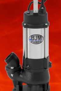 BJM SV400F, 201635, 0.5HP, 230V, 1 Phase, High Temperature/High Endurance Cast Iron Vortex Pump