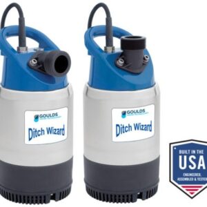 Goulds 2DW0511, 1/2HP, 115V, 1 Phase, Submersible Dewatering Pump