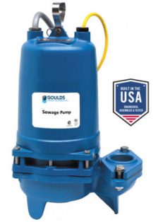 Goulds 2WD52D4CA, 3/4HP, 460V, 3 Phase, 2WD Dual Seal Sewage Pump