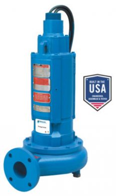 Goulds 3SDX12K4FC, 3SDX Series, 7.5HP, 460V, 3 Phase, Dual Seal Sewage Pump with Seal Sensor Probe