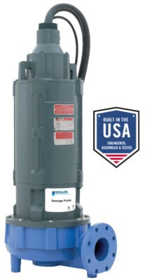 Goulds 4XD12M3GC, 4XD Series, 15HP, 230V, 3 Phase, Submersible Sewage Pump