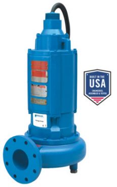 Goulds 4SDX12G4KC, 4SDX Series, 2HP, 460V, 3 Phase, Dual Seal Sewage Pump with Seal Sensor Probe