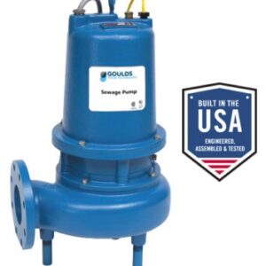 Goulds 4SD52K4FA, 4SD Series, 7.5HP, 460V, 3 Phase, Dual Seal Sewage Pump with Seal Sensor Probe