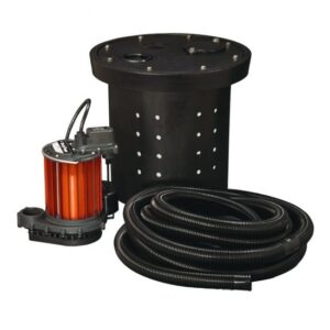 Liberty CSP-457, Crawl Space Sump Kit, 1/3hp, includes basin and hose kit