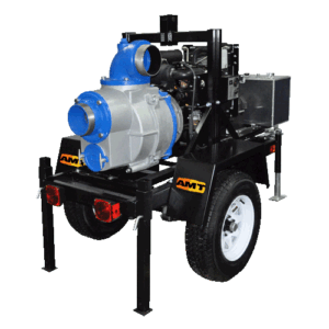 AMT 5588-D6 - Engine Driven Trash Pump - Kohler KDW1003 Diesel - Skid Mounted